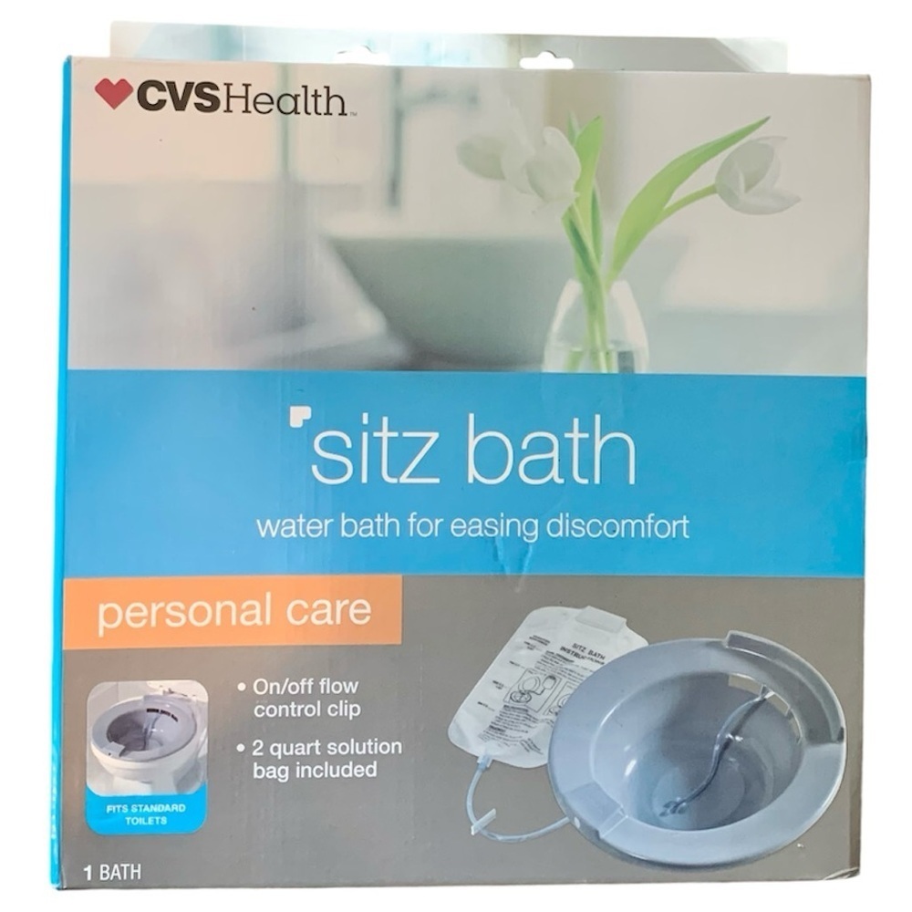 CVS Health Sitz Bath Water Bath to Ease Discomfort, [NWT]